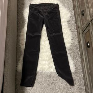 Kut Grey Skinny Corduroy Pants